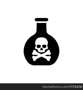 Poison bottle icon