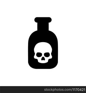 Poison bottle icon