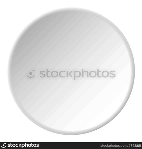 Poison icon in flat circle isolated vector illustration for web. Poison icon circle