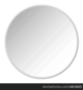 Poison icon in flat circle isolated vector illustration for web. Poison icon circle