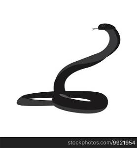 Poisonous Snake icon,vector illustration template design