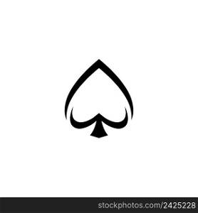 Poker logo vector template, Creative Casinologo design concept