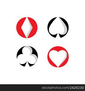 Poker logo vector template, Creative Casinologo design concept