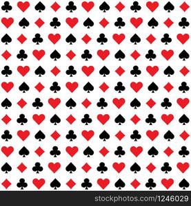 Poker seamless. Illustration seamless pattern wallpaper background, vector illustration. Poker seamless. Illustration seamless pattern background, vector