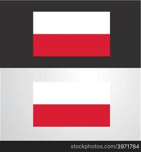 Poland Flag banner design
