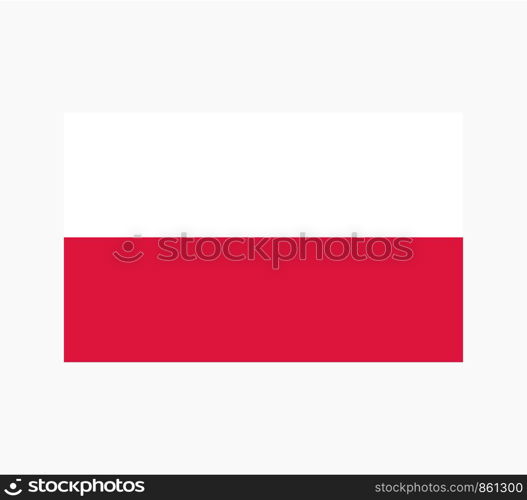 Poland Flag Vector Illustration