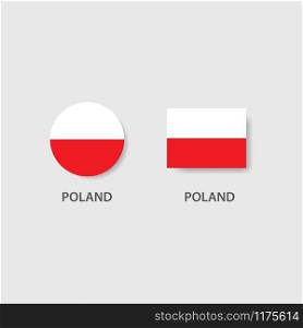 Poland national flag vector ilustration