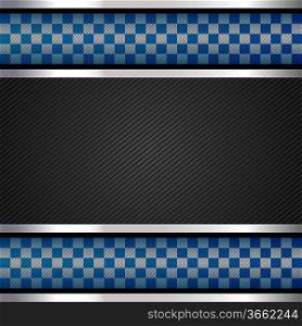 Police backdrop, striped surface