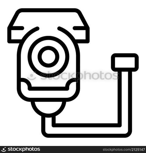 Police camera icon outline vector. Stop fraud. Cyber key. Police camera icon outline vector. Stop fraud