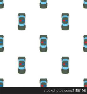 Police car top view pattern seamless background texture repeat wallpaper geometric vector. Police car top view pattern seamless vector