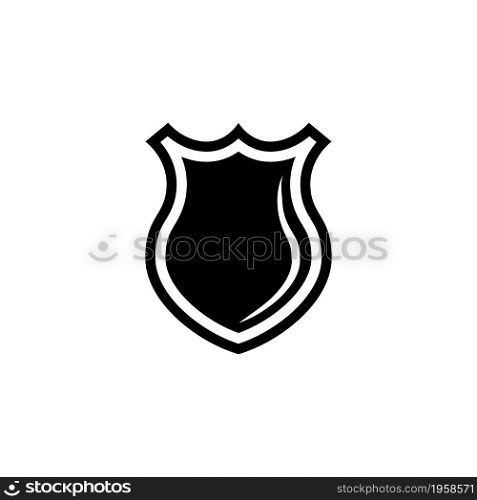 Police Officer Badge, Sheriff Shield. Flat Vector Icon illustration. Simple black symbol on white background. Police Officer Badge, Sheriff Shield sign design template for web and mobile UI element. Police Officer Badge, Sheriff Shield. Flat Vector Icon illustration. Simple black symbol on white background. Police Officer Badge, Sheriff Shield sign design template for web and mobile UI element.