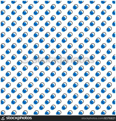 Polka dot and circle background vector illustration design