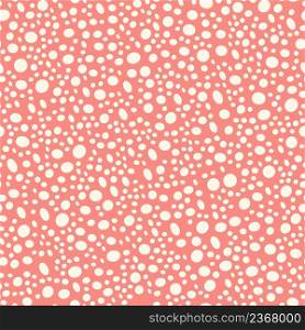 Polka dot seamless pattern in vector. Modern design for paper, cover, fabric, interior decor and other users.. Polka dot seamless pattern in vector. Modern design for paper, cover, fabric, interior decor and other users