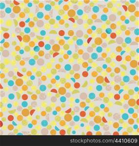 Polka dots background