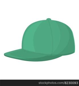 Polo object cap icon cartoon vector. Baseball hat. Sport uniform. Polo object cap icon cartoon vector. Baseball hat