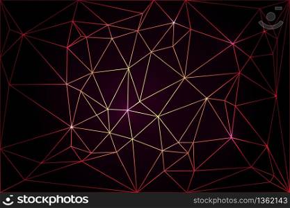 Poly background with colored cobwebs on a black background for your design. Poly background with colored cobwebs on a black background for y