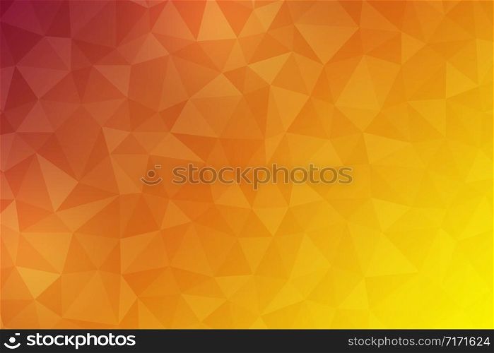 Polygon abstract background vector using triangular shapes as a component.