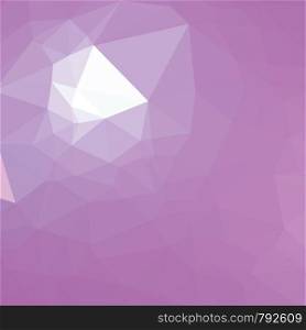 Polygon background design vector