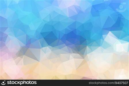 polygonal abstract background consisting of triangles. Polygon Abstract modern Geometric Triangle Background.