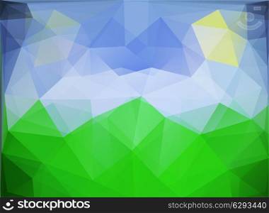 polygonal background