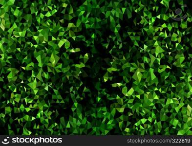 Polygonal Background Texture Green Foliage