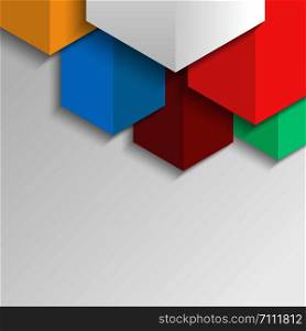 polygonal colorful abstract background for creative design , banner card etc. , vector illustration