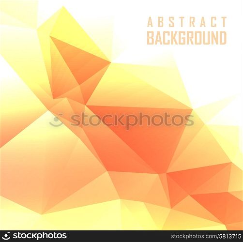 polygonal design Abstract geometrical background can be used for invitation, congratulation or website