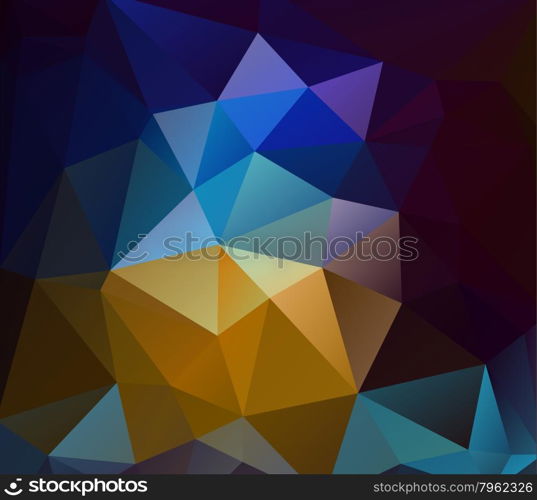 polygonal mosaic abstract background, Business design templates