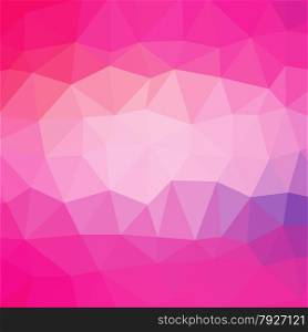Polygonal Pink Background. Pink Crystal Pattern Pink Texture. Pink Background