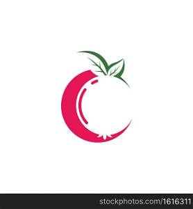 pomegranate icon vector illustration design template 