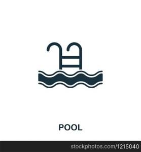 Pool creative icon. Simple element illustration. Pool concept symbol design from real estate collection. Can be used for web, mobile and print. web design, apps, software, print. Pool creative icon. Simple element illustration. Pool concept symbol design from real estate collection. Can be used for web, mobile and print. web design, apps, software, print.