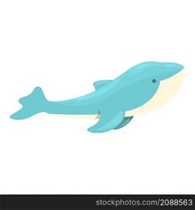 Pool dolphin icon cartoon vector. Aquarium show. Aqua swim. Pool dolphin icon cartoon vector. Aquarium show