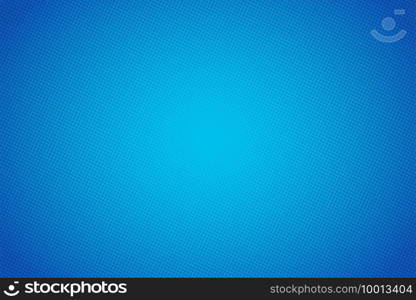 Pop art cartoon blue vector background. Abstract background halftone dots design. Pop art illustration. stock vector. EPS 10