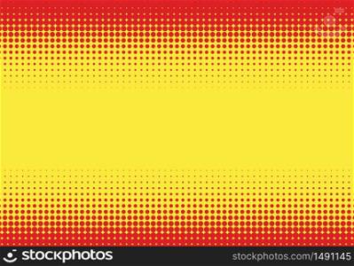 Pop art styled halftone background with dots