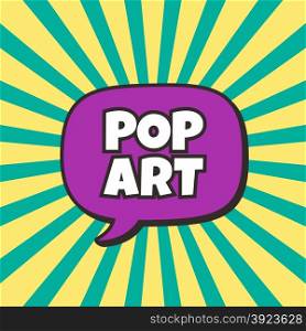 pop art theme vector graphic art illustration. pop art