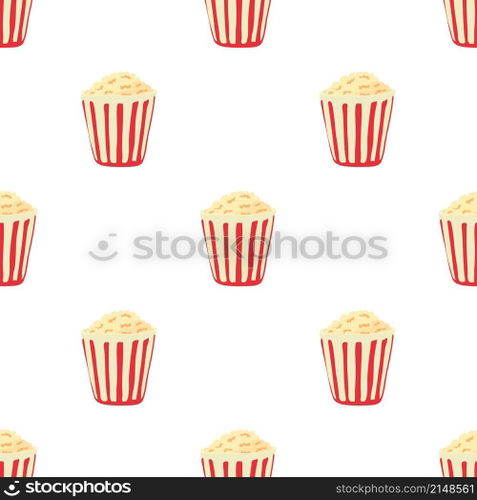 Popcorn pattern seamless background texture repeat wallpaper geometric vector. Popcorn pattern seamless vector