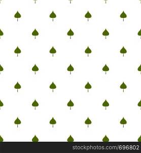 Poplar leaf pattern seamless in flat style for any design. Poplar leaf pattern seamless