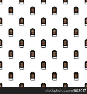 Portable heater pattern seamless vector repeat for any web design. Portable heater pattern seamless vector