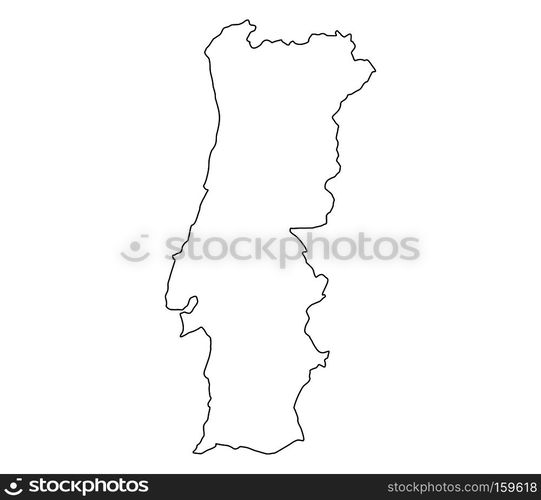 portugal map