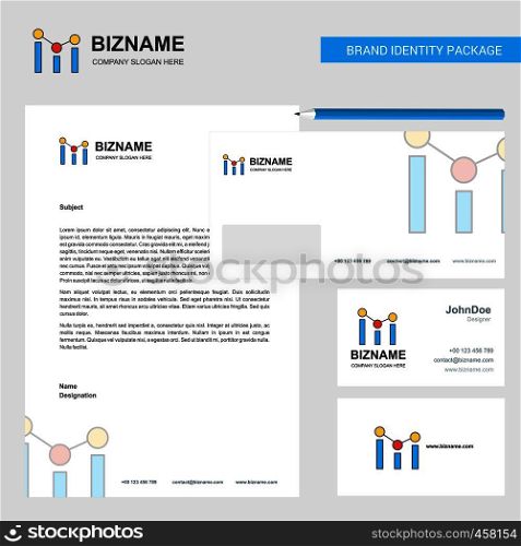 Positions Business Letterhead, Envelope and visiting Card Design vector template
