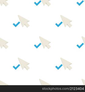Positive pointer pattern seamless background texture repeat wallpaper geometric vector. Positive pointer pattern seamless vector
