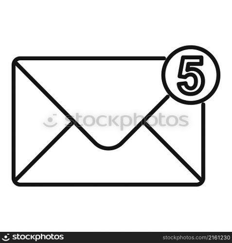 Post envelope icon outline vector. Mail letter. Email open. Post envelope icon outline vector. Mail letter