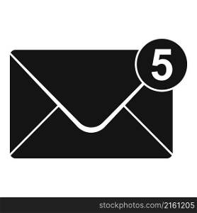 Post envelope icon simple vector. Mail letter. Email open. Post envelope icon simple vector. Mail letter