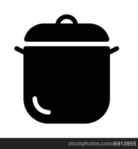 pot, icon on isolated background