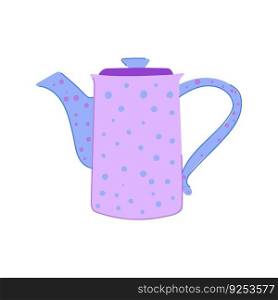 pot teapot ceramic cartoon. drink bevera≥, porcelain kett≤pot teapot ceramic sign. isolated symbol vector illustration. pot teapot ceramic cartoon vector illustration