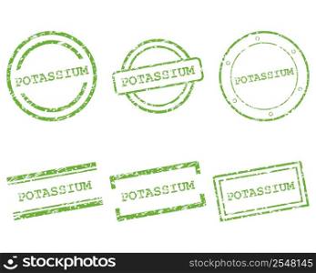 Potassium stamps