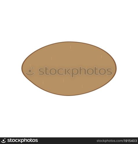Potato icon logo vector design