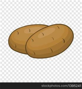 Potatoes icon. Cartoon illustration of potato vector icon for web design. Potatoes icon, cartoon style