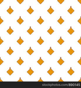 Potholder pattern seamless vector repeat for any web design. Potholder pattern seamless vector