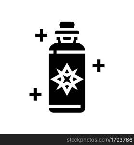 potion boho glyph icon vector. potion boho sign. isolated contour symbol black illustration. potion boho glyph icon vector illustration